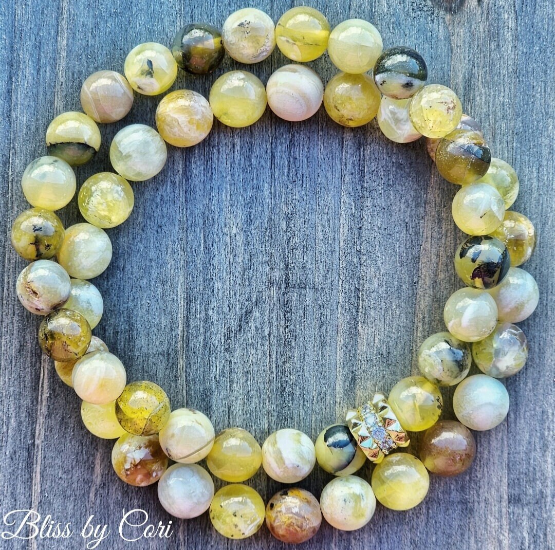 Opal Stone Stretch Bracelet main image 1
