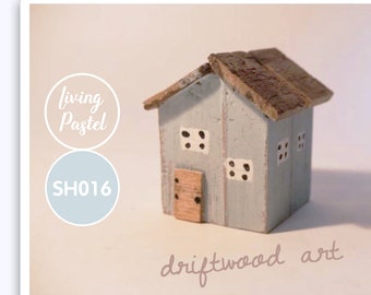 Made to order - Little Wooden House, Miniature house, Handmade Rustic house, Mini wooden village, Small Houses for New Home Décor Gift