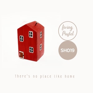 Miniature Wooden House Christmas Gift, Personalised Home Decor for mini wooden village, Rustic house Décor, Tiny House Driftwood Art Decor