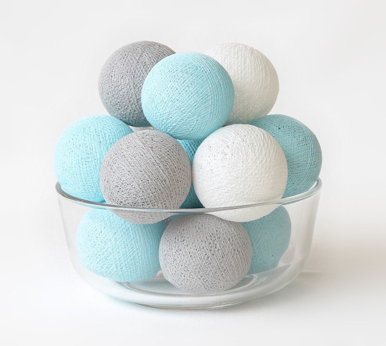 LED Usb/battery Cotton Ball Fairy Lights for Bedroom Kids Etsy