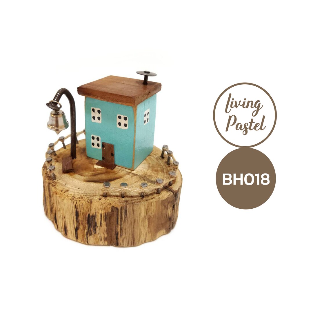 Tiny House Small Decorative, Little Cottage, Handmade Wooden Gift
