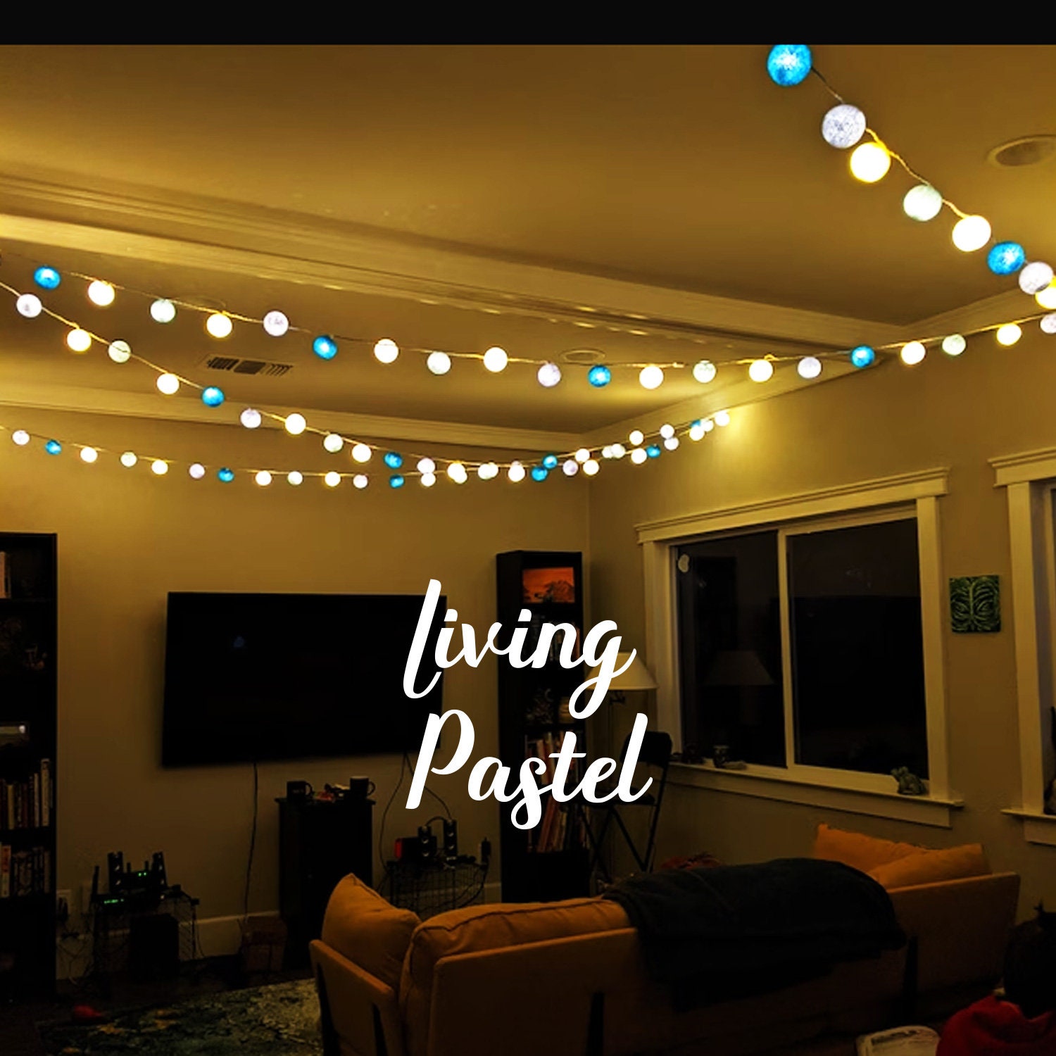 Twinkle lights on sale for bedroom ceiling