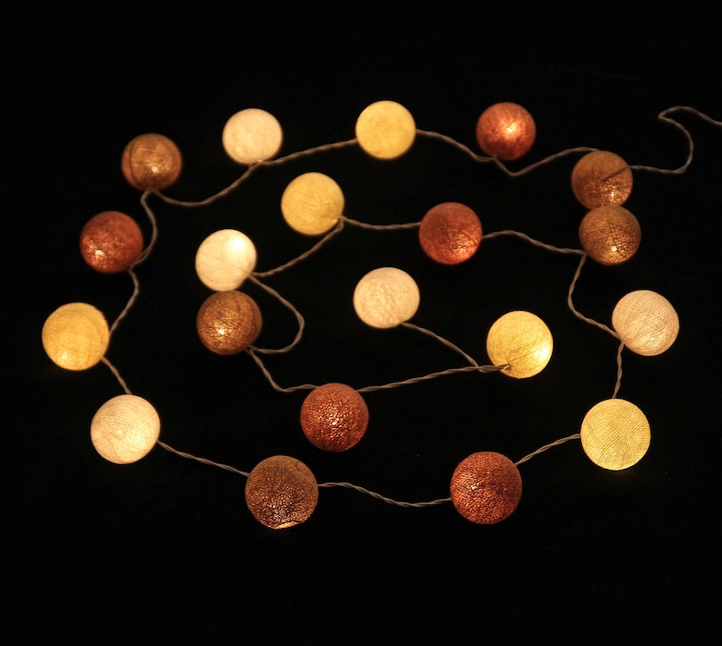 Cotton Ball Lights for Bedroom Night Lights Nursery Decor Baby Etsy