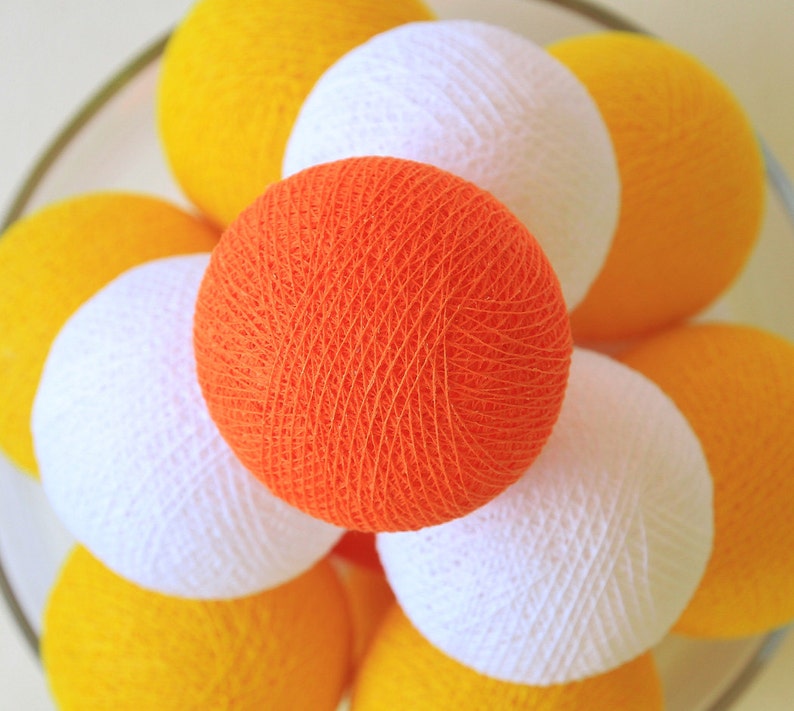 Cotton Ball Lights Fairy Lights Bedroom Kids House Bed Lights Etsy