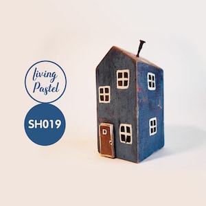 Made to order - Little Wood House, Miniature house, Handmade Rustic house, Mini wooden village, Small Houses for New Home Décor Gift