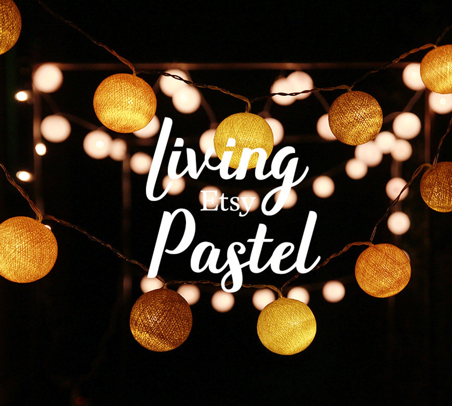 Cotton Ball String Lights for Bedroom Fairy Lights Kids Girl Etsy