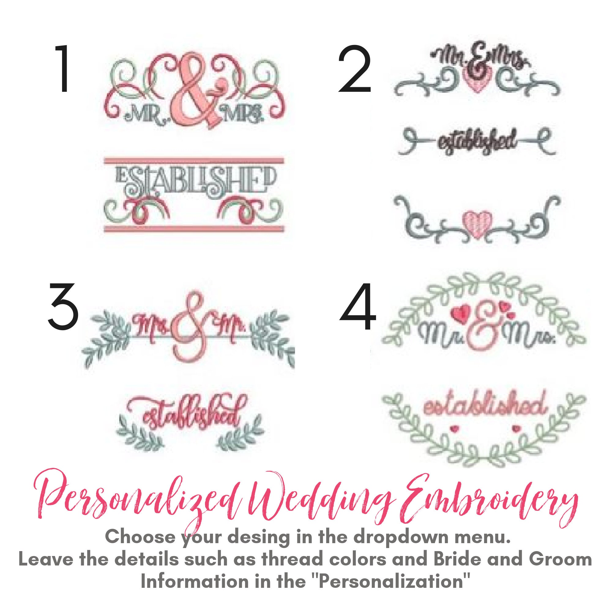Colección De Palabras De Boda Dibujadas A Mano | Vector Gratis