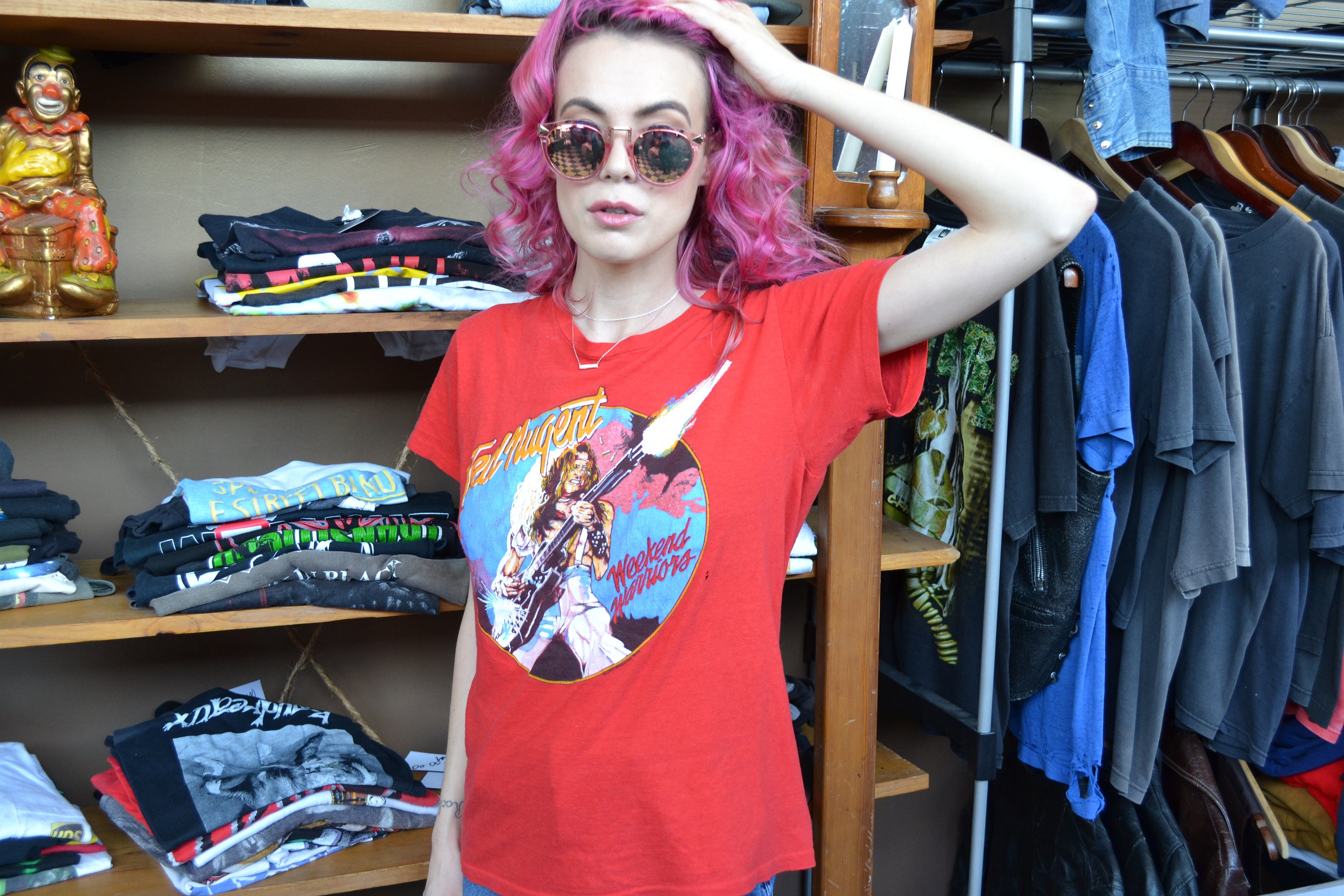 Ted nugent weekend warriors t shirt Clearance