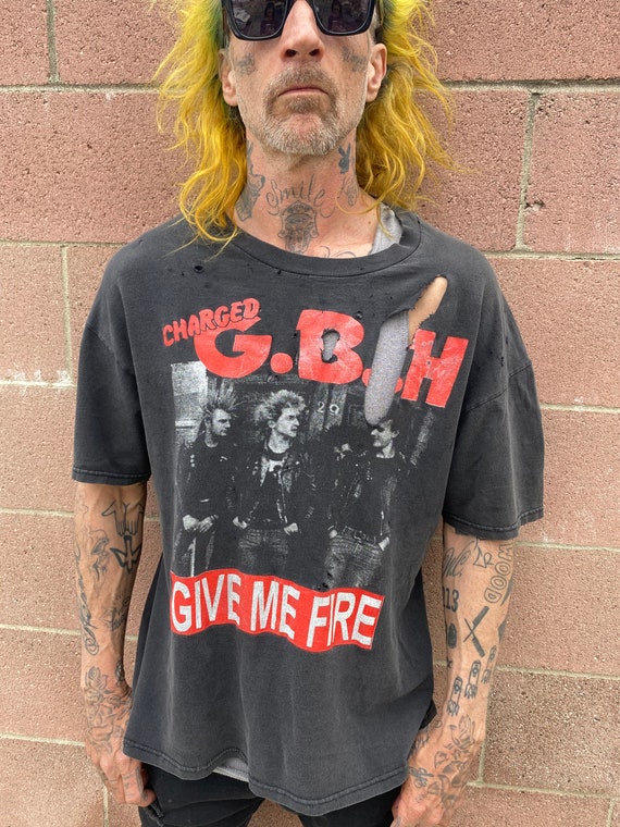 CHARGED GBH Super Soft Punk Tee