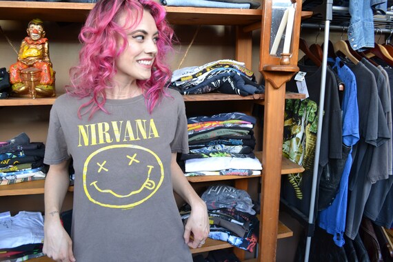 Vintage Nirvana Tee - perfect and see through soft - image 2