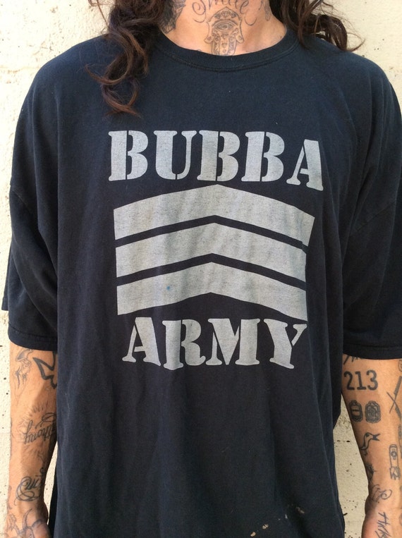 Hulk Hogan Bubba Army Vintage T Shirt 3XL super do