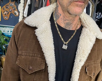 Levi Shearling Jacket - Etsy