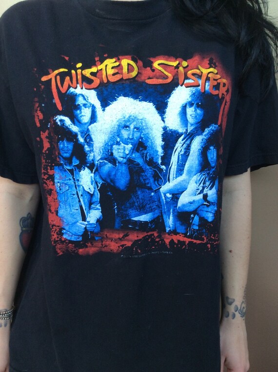 Twisted Sister I Wanna Rock Vintage Tee