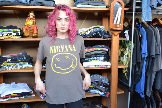 Vintage Nirvana Tee - perfect and see through soft - image 3