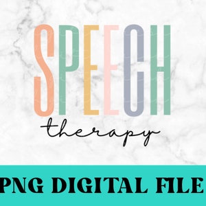 Sprechtherapie png, Logopädin Sublimation Retro SLP Logopädie digital download SLP Graduation Design Logopäde PNG Design