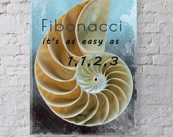 Maths Poster - Fibonacci Joke