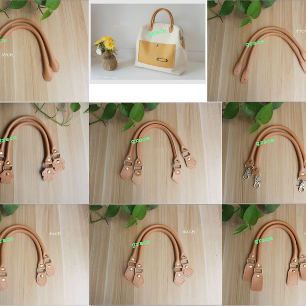 Multi-color Metal Camel Handbag Accessories Micro-fiber Pu Leather Purse Handles Handbag Straps Detachable Bunckles Length 40-55cm