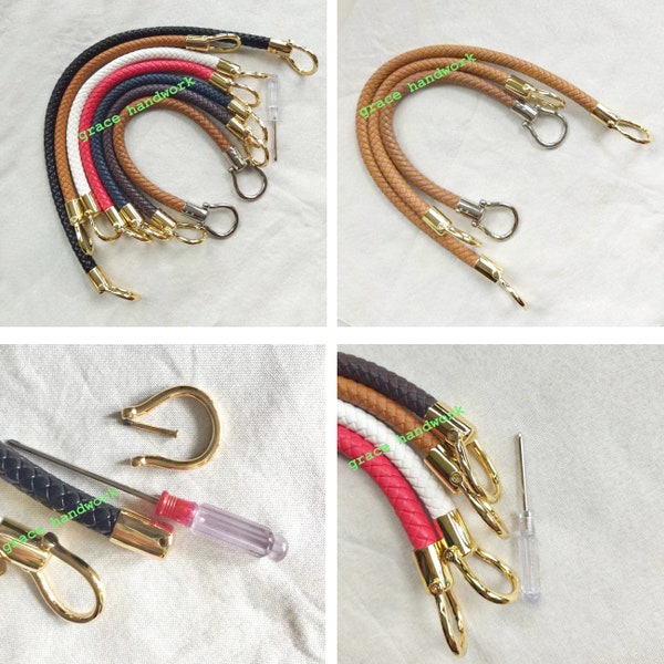 Leather Purse Handles Etsy