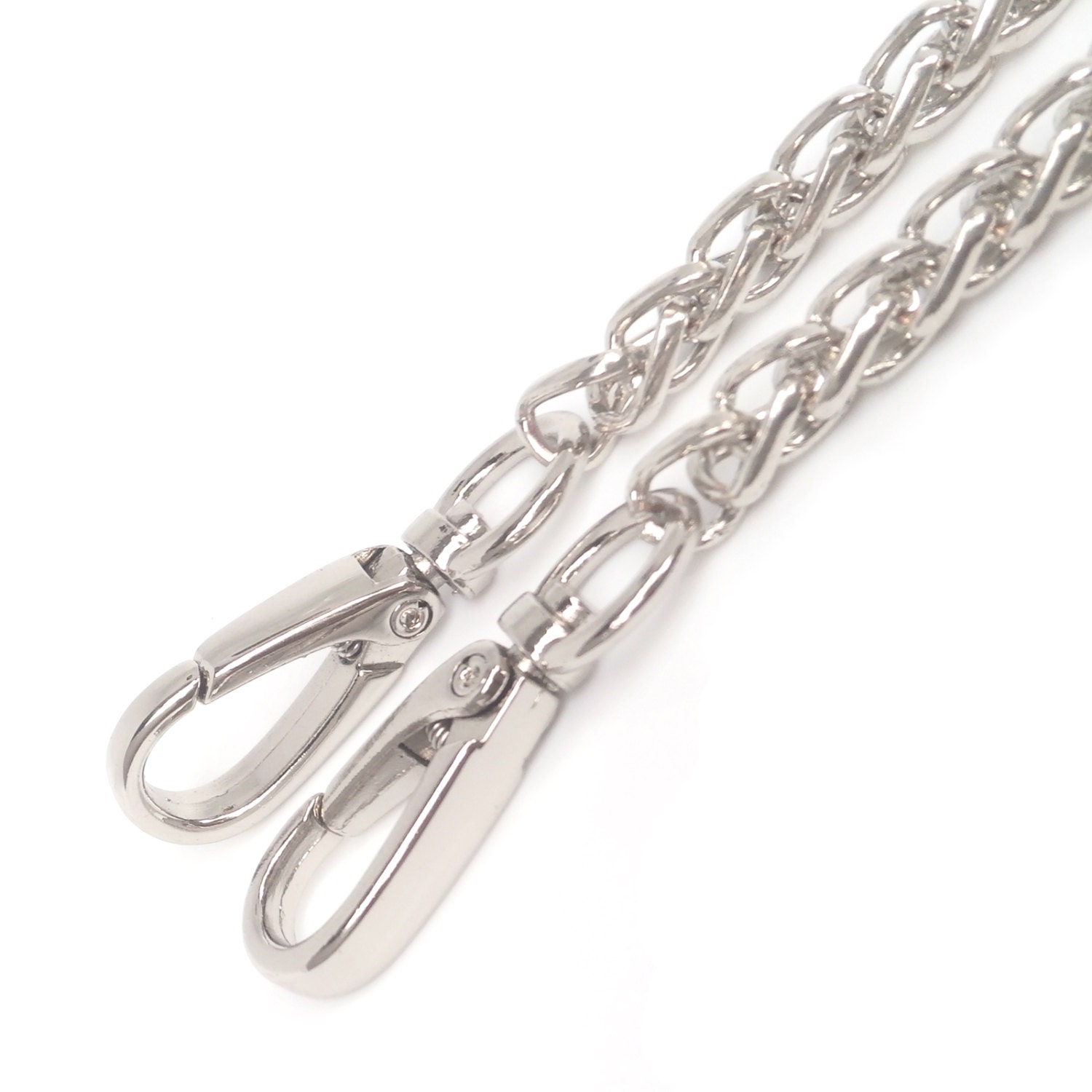 DIY Purse Handbag Chain 8mm Width Silver Shoulder Strap Etsy