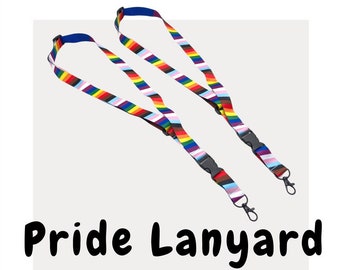 LGBTQ Progress Pride Lanyard, Set of 2