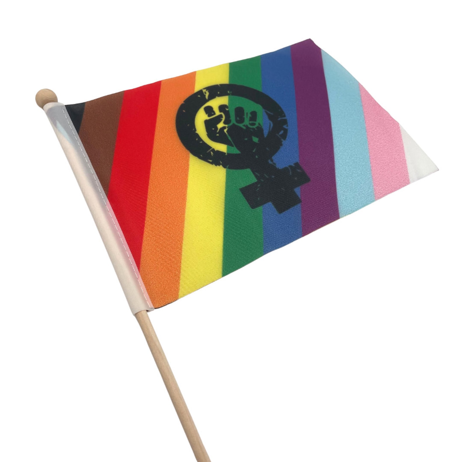 Assorted Women's Rights Hand Flag 5 Pack Eco Friendly Etsy