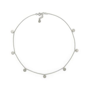 Recycled Silver Choker Necklace