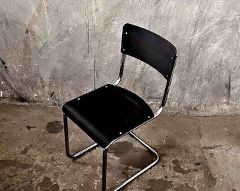 Restored vintage cantilever chair from Kovona