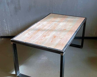Solid industrial factory tables dining tables industrial tables
