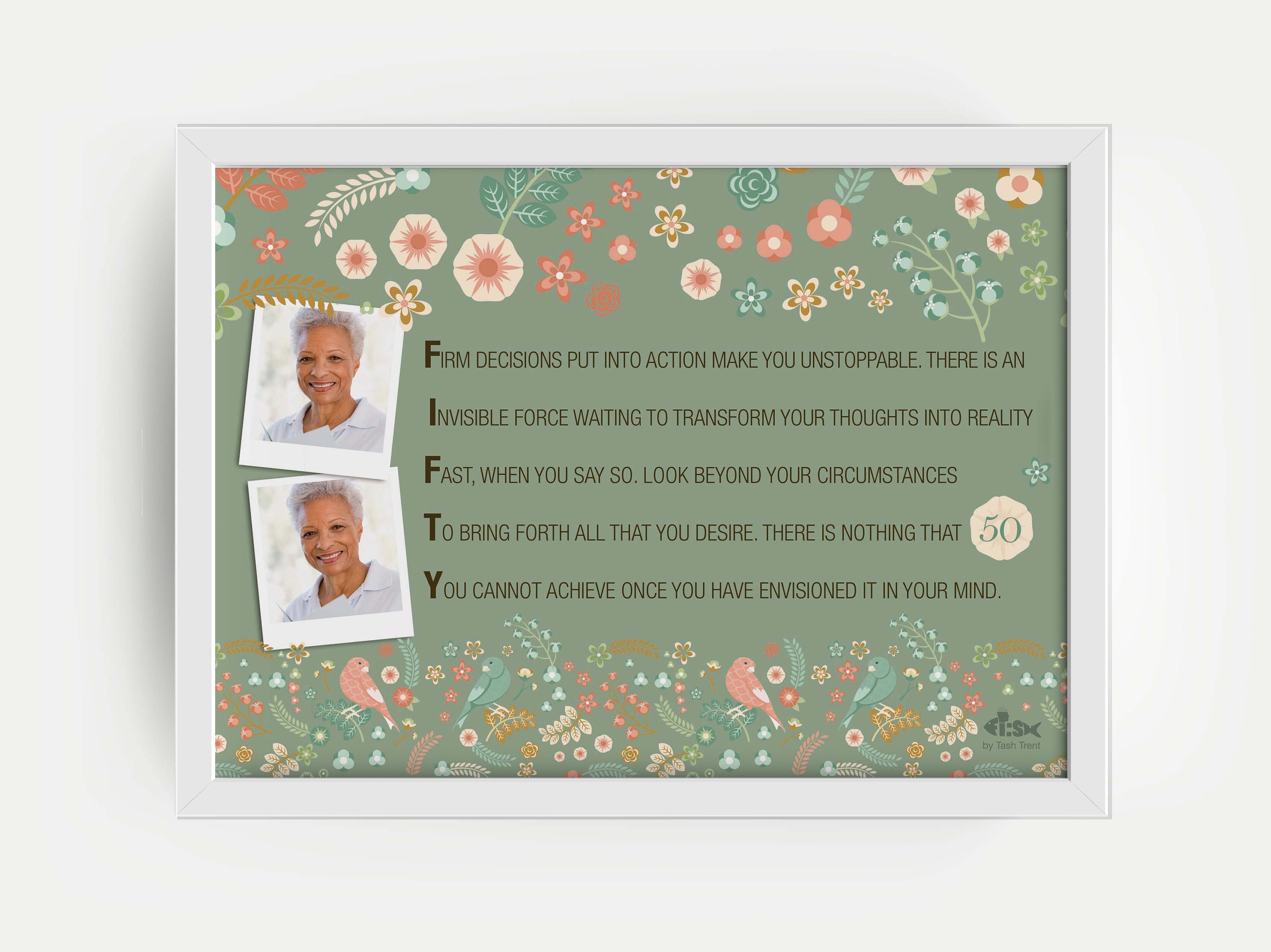 Personalised 50th Birthday Gift for Her Gift for Him Custom | Etsy