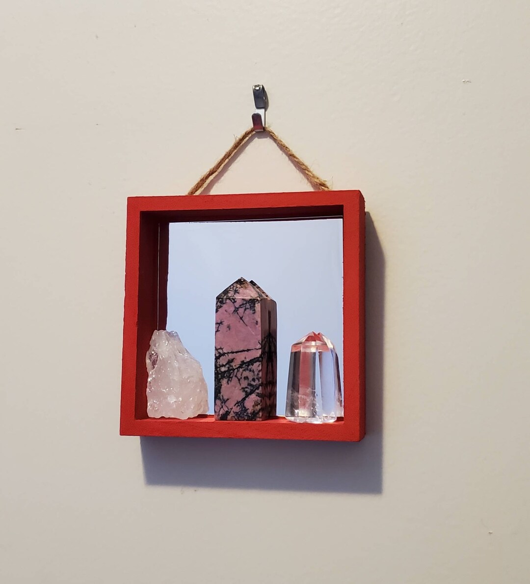 Aries Crystal Display Shelf Crystal Gift Box Meditation Etsy