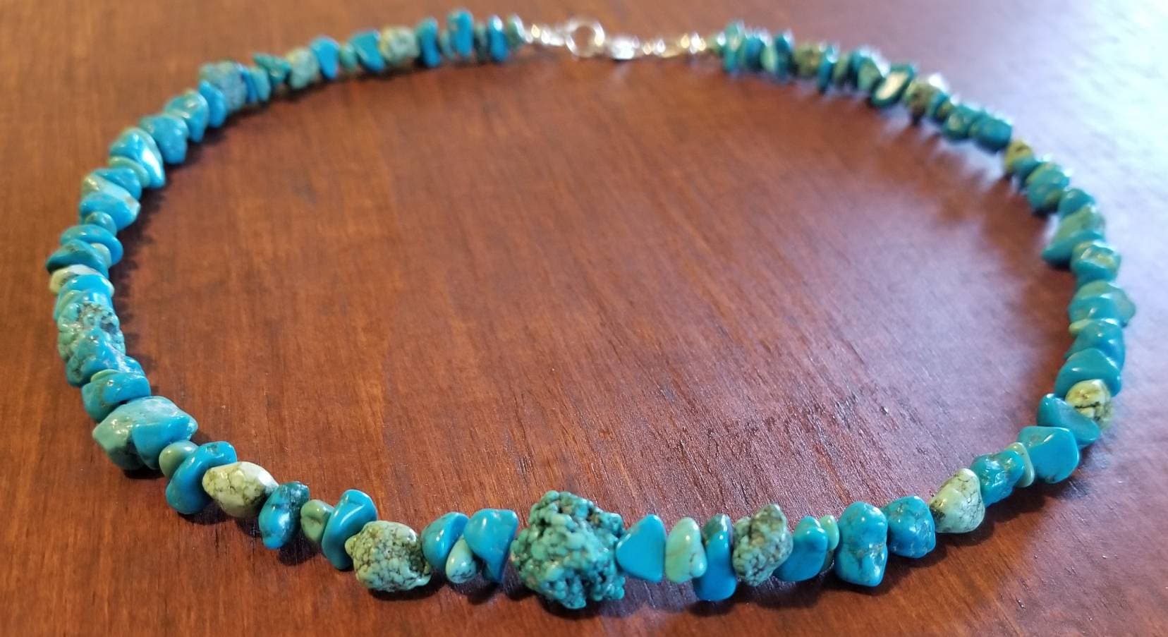Natural Turquoise Necklace Native 
