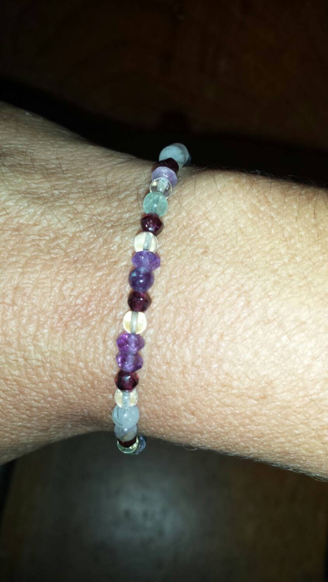 Good Luck Bracelet Crystal Bracelet Beaded Quartz Etsy Norway