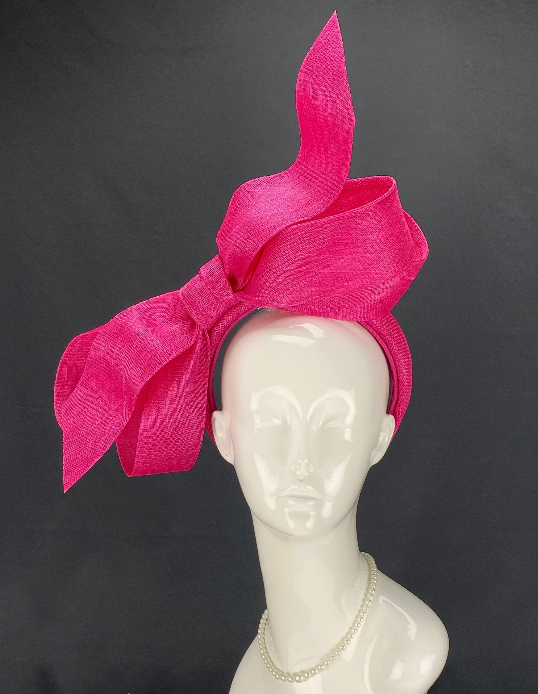 Double Bow Fascinator Headband