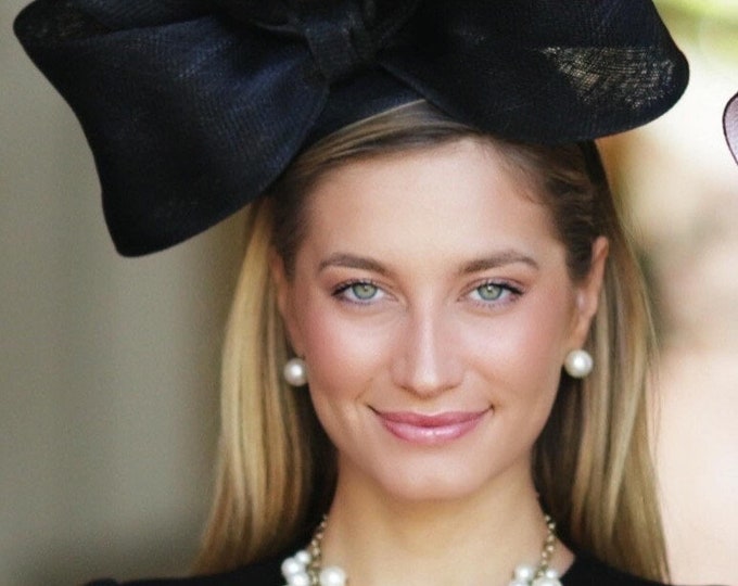 Black Kentucky Derby Fascinator