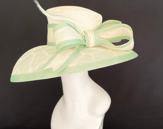 Ivory Kentucky Derby Hat