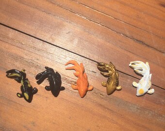 Tiny Hand-Painted Clay Koi / Goldfish ( select color choice)