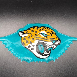 Jacksonville Jaguars Handpainted Crabshell