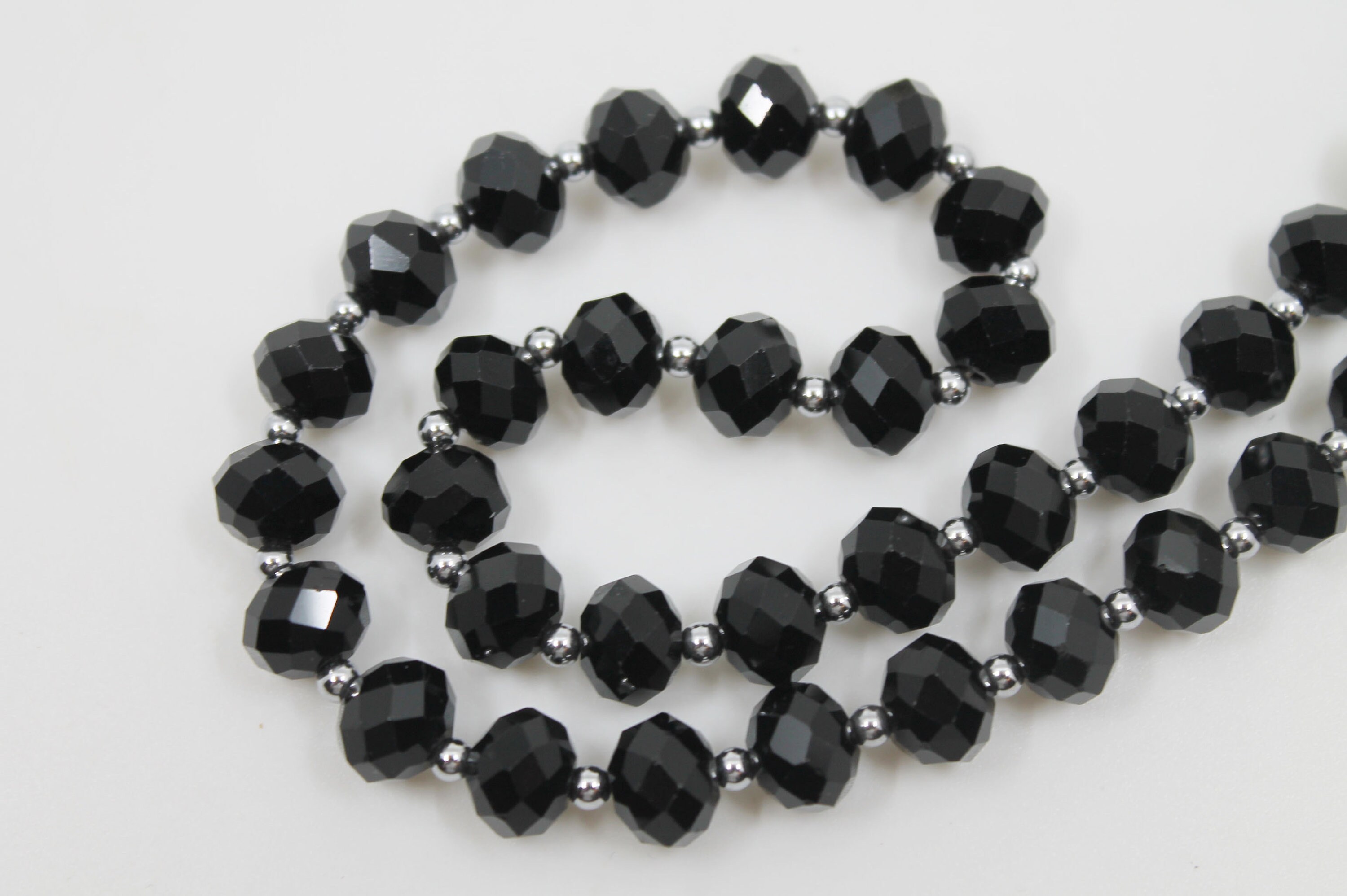 Vintage Style Crystal Necklace Etsy