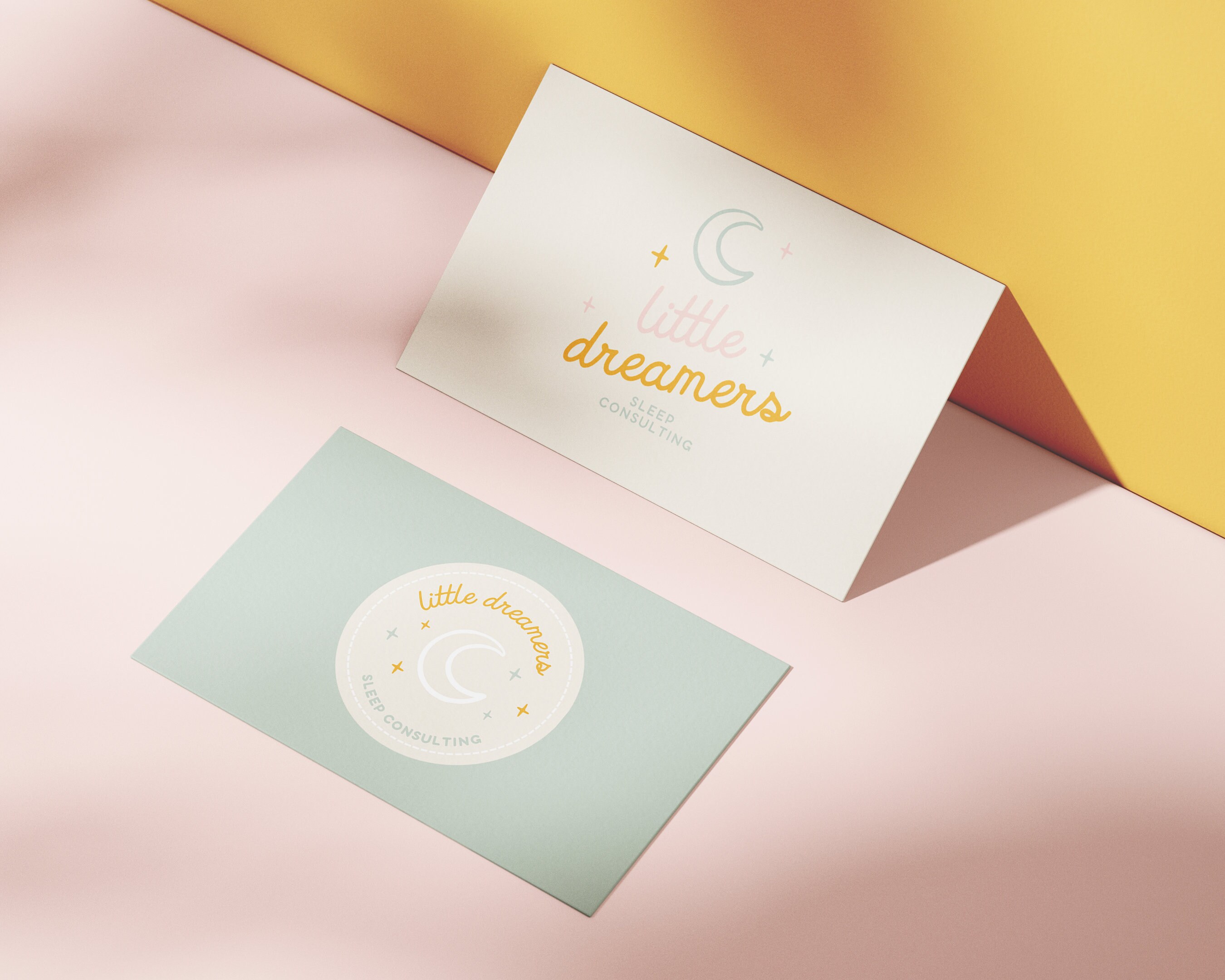 Editable Logo Design, DIY Canva Sleep Consulting Logo, Stars and Moon ...