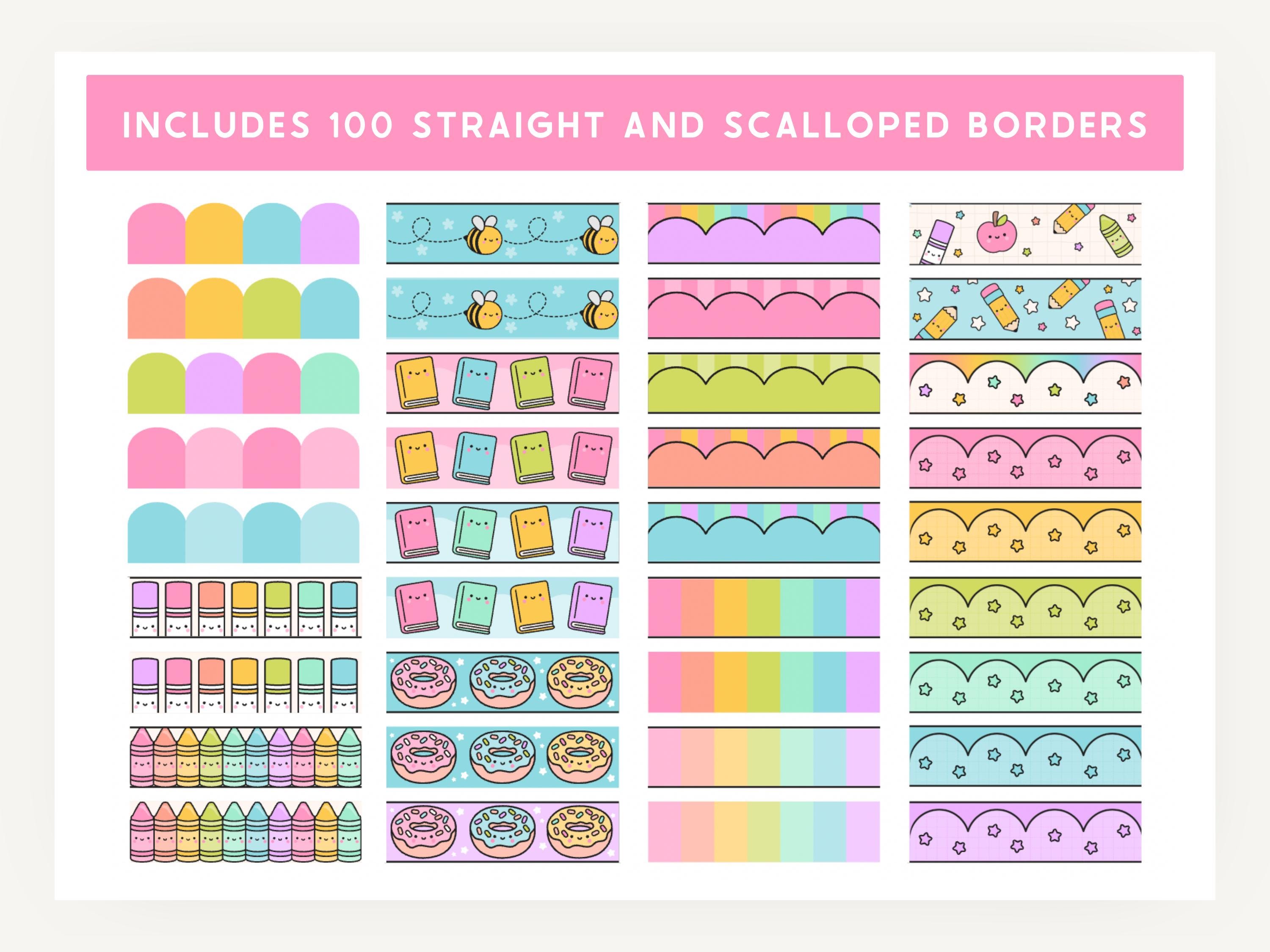 Editable Kinder Brights Bulletin Board Kit | Classroom Decor Bundle ...