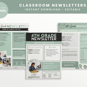 Editable Classroom Management Printable Bundle, Boho Greenery Growth ...