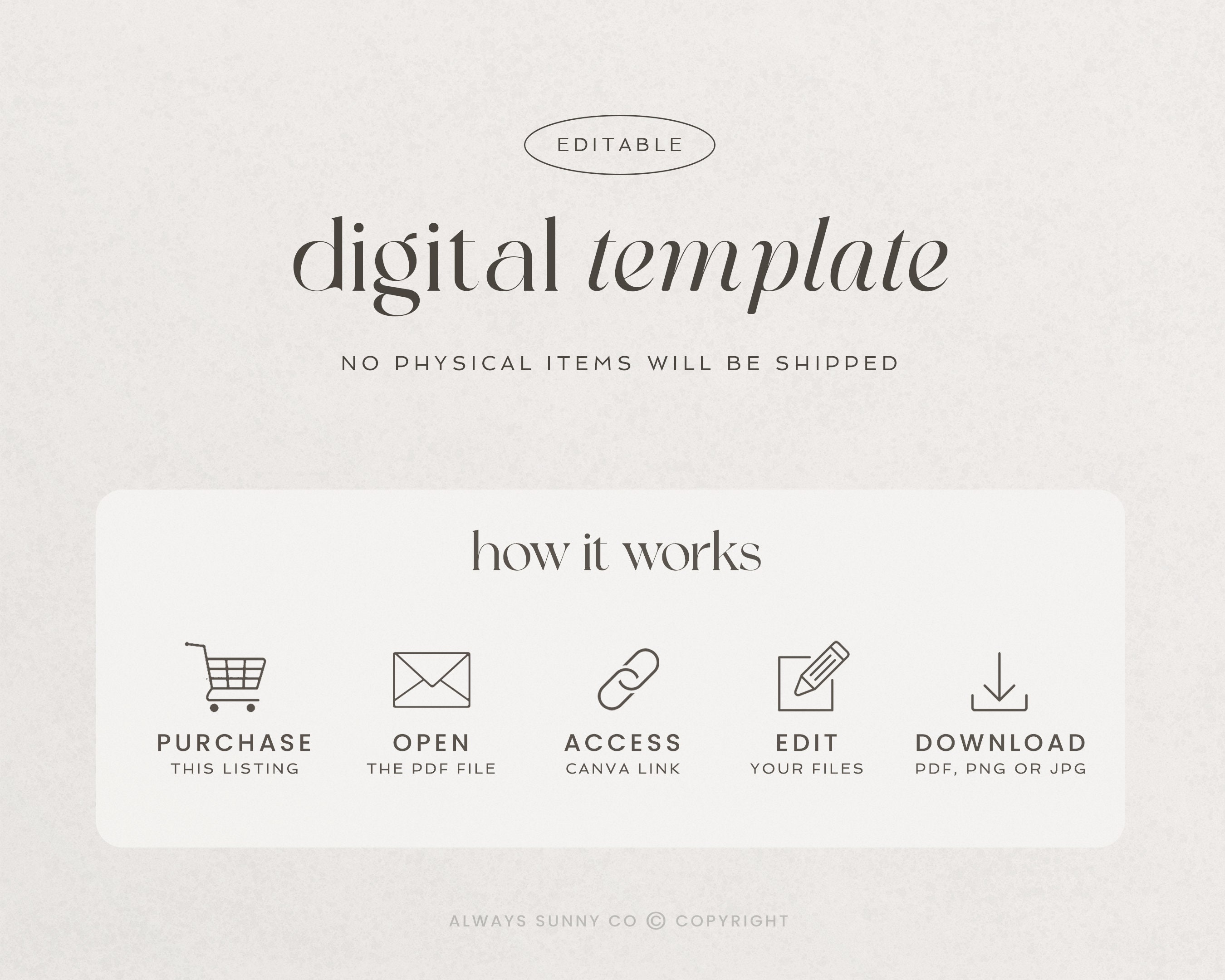 Editable Branding Kit, DIY Canva Modern Boho Logo, Retro Logo Template ...