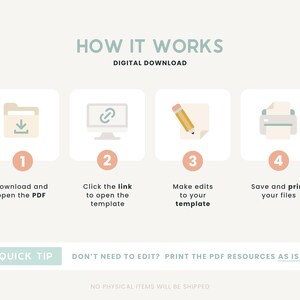 Editable Classroom Management Bundle, Cute Boho Canva Editable Files ...