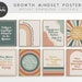 Growth Mindset Editable Classroom Printable Posters, Classroom Quotes, Classroom Decor, INSTANT DOWNLOAD - 8x10 and Editable Canva Templates 