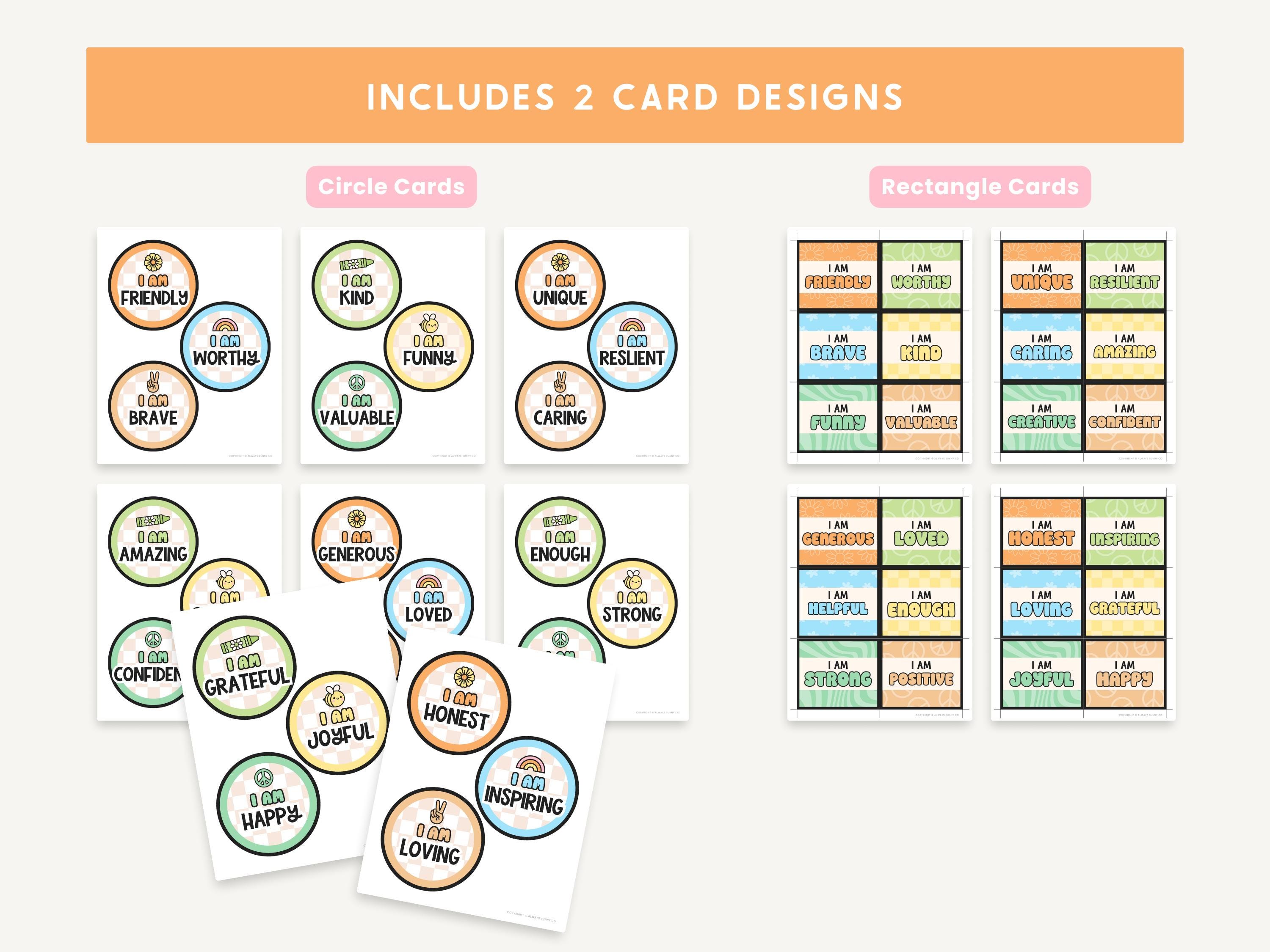 Retro Sunshine Affirmation Station | Editable Canva Classroom ...