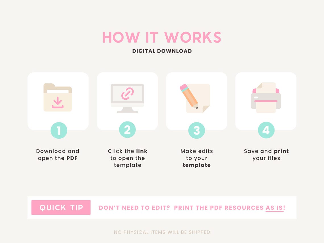 Classroom Visual Schedule, Editable Canva Template, Bright Pastel ...