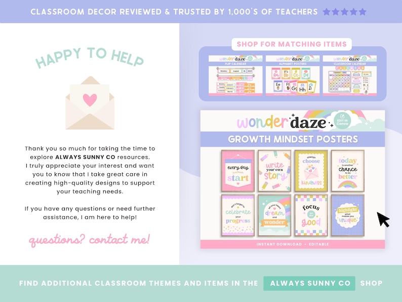 Calming Corner Editable Classroom Printables, Calm Down Skills, Modern ...