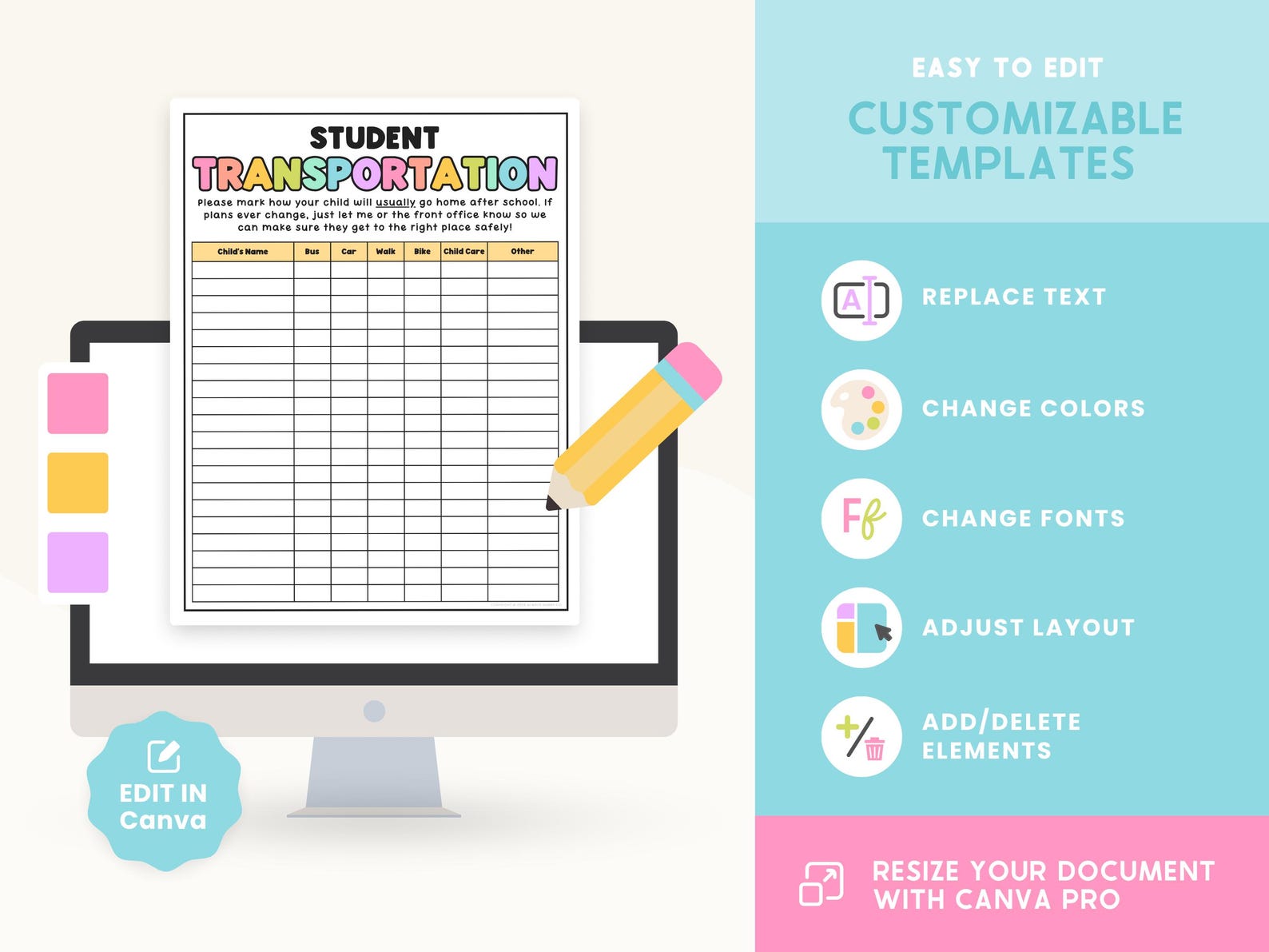 Back to School Open House Bundle | Editable Meet the Teacher Station ...