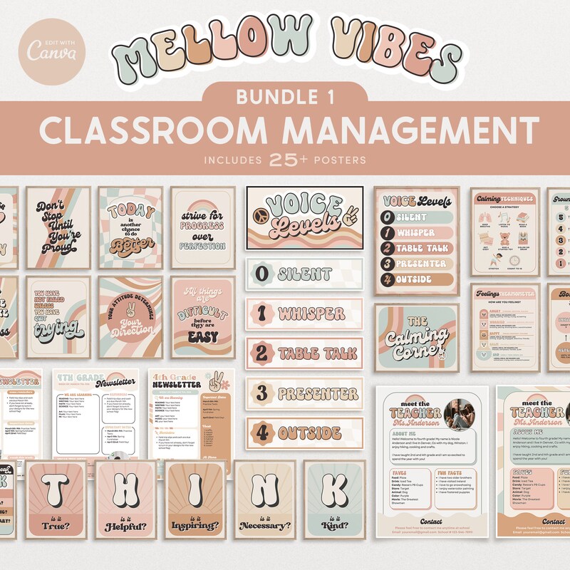 Boho Classroom Decor - Etsy
