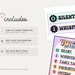 Voice Level Chart Classroom Printable Display, Editable in Canva, Retro ...